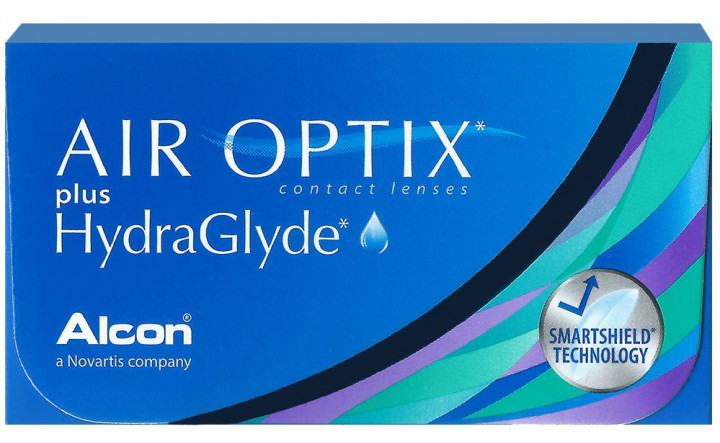 Alcon Air Optix Plus Hydraglyde (3 Lenses)
